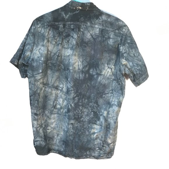 Timberland Blue Tie Dye Shirt Aloha Size Large - Picture 6 of 6